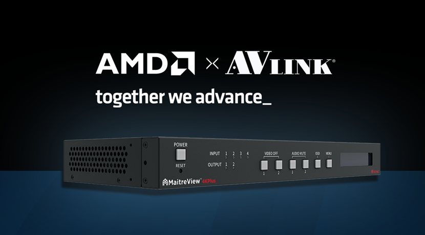 AV LINK’s 8K/4K Multiwindow Video Processors Driven by AMD Kintex™ Ultrascale™ Devices 